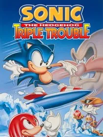 Cover of the game Sonic the Hedgehog: Triple Trouble