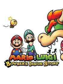 Cover of the game Mario & Luigi: Bowser's Inside Story