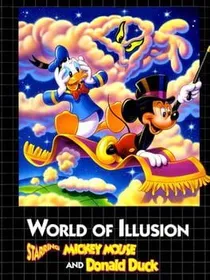 Cover of the game World of Illusion Starring Mickey Mouse and Donald Duck