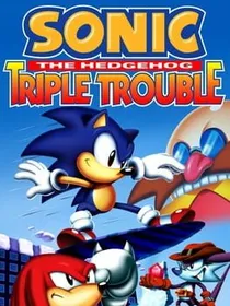Cover of the game Sonic Triple Trouble 16-Bit