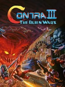 Cover of the game Contra III: The Alien Wars