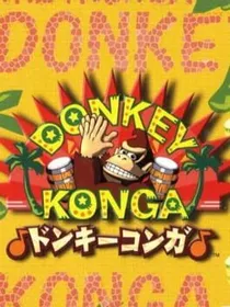 Cover of the game Donkey Konga