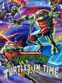 Cover of the game Teenage Mutant Ninja Turtles IV: Turtles in Time