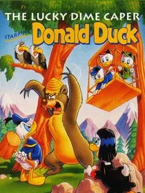 Cover of the game The Lucky Dime Caper starring Donald Duck
