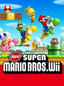 Cover of the game New Super Mario Bros. Wii